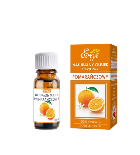 Etja, Olejek Eteryczny Pomarańczowy, 10ml