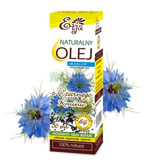 Etja, Naturalny olej z czarnego kminu, 50 ml