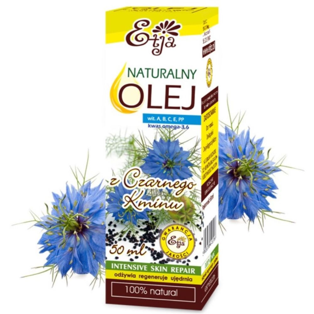 Etja, Naturalny olej z czarnego kminu, 50 ml