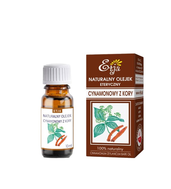 Etja, Olejek Eteryczny Cynamonowy, 10ml