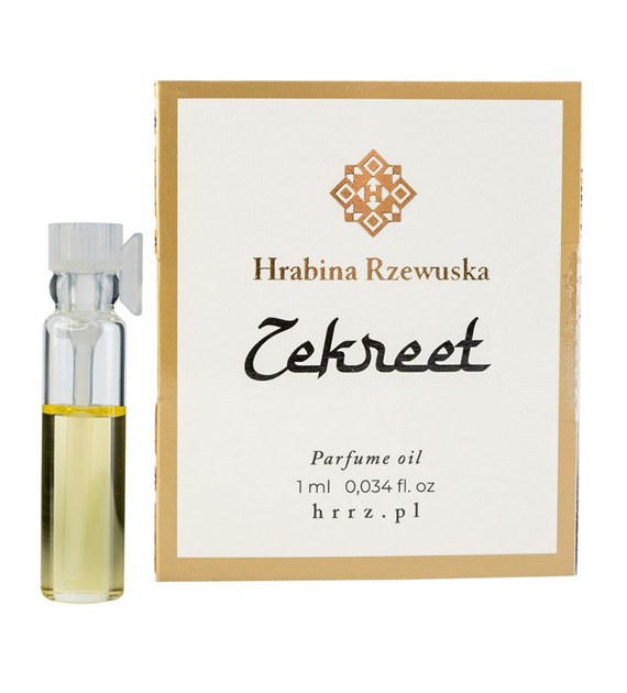 Hrabina Rzewuska, MINI Perfumy arabskie w olejku, Zekreet, 1 ml