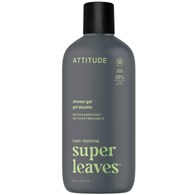 Attitude SUPER LEAVES,  Żel pod prysznic, dla mężczyzn - Matcha i Bergamot, 415 ml
