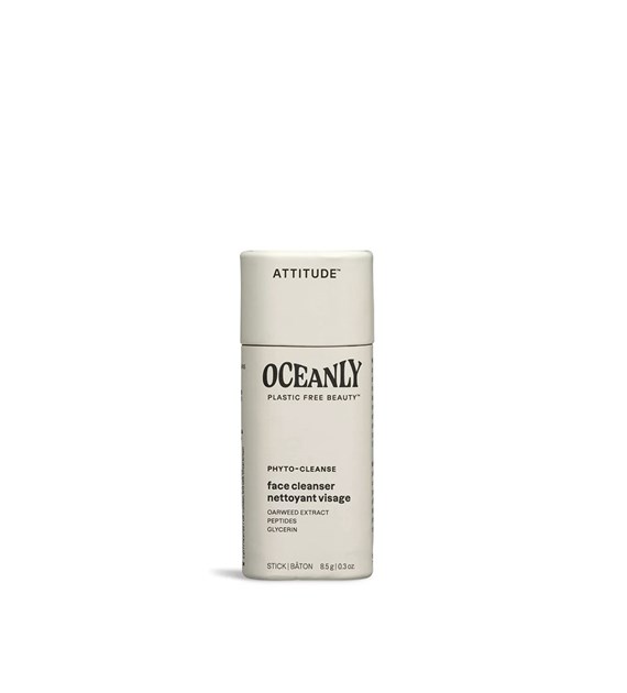 Attitude, Oceanly Phyto-Cleanse, Mleczko oczyszczające do twarzy w sztyfcie, MINI, 8,5g