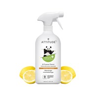 Attitude NATURE+, Uniwersalny spray do czyszczenia, Skórka Cytrusowa, 800 ml