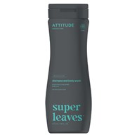 Attitude SUPER LEAVES™, SCALP CARE MEN, Szampon i płyn do mycia ciała, 473 ml