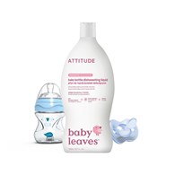 Attitude BABY LEAVES™, Płyn do mycia butelek oraz akcesoriów dziecięcych, bezzapachowy, 700 ml