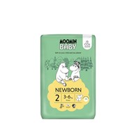 MOOMIN Baby, Pieluszki 2 (3-6 kg), 56 szt. EKO