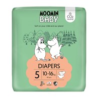 MOOMIN Baby, Pieluszki 5 MAXI 10-16 kg, 40 szt. EKO