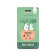 MOOMIN Baby, Pieluszki 4 MAXI (7-14kg), 63 szt. EKO BIG PACK