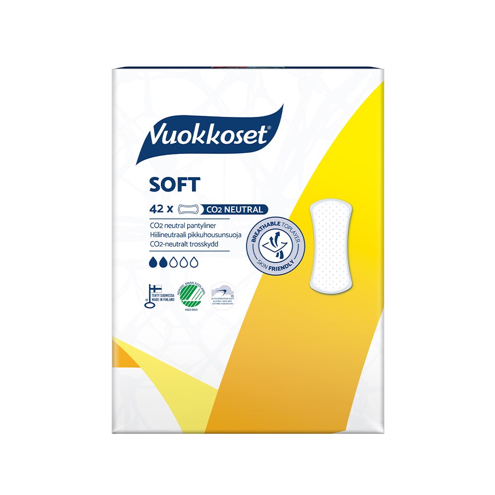 Vuokkoset, SOFT, Wkładki higieniczne, 42 szt.