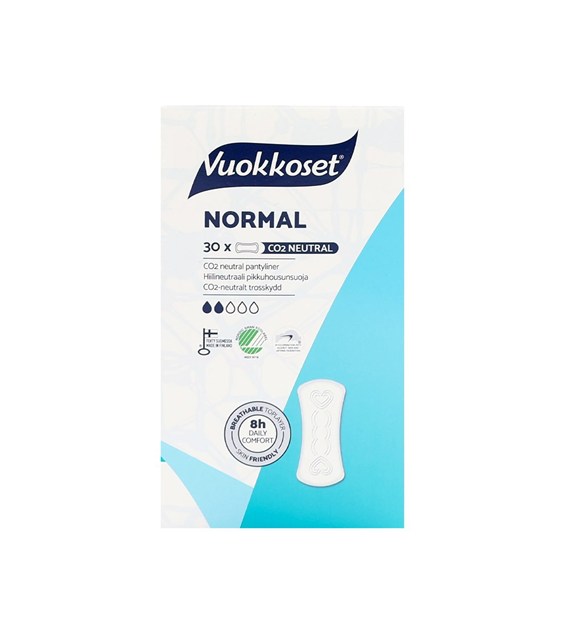 Vuokkoset, NORMAL, Wkładki higieniczne, 30 szt.