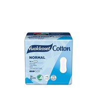 Vuokkoset, COTTON, NORMAL, Podpaski bez skrzydełek, 14 szt.