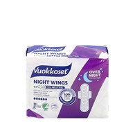 Vuokkoset, NIGHT WINGS, Podpaski ze skrzydełkami na noc, 9 szt.