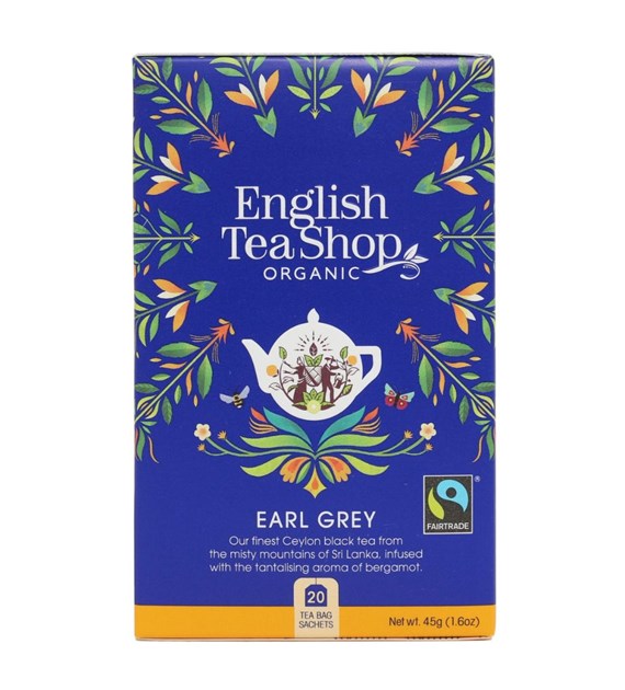 English Tea Shop, Herbata Earl Grey, 20 saszetek