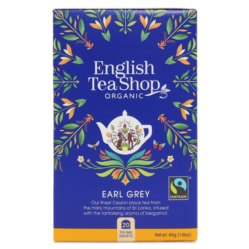 English Tea Shop, Herbata Earl Grey, 20 saszetek