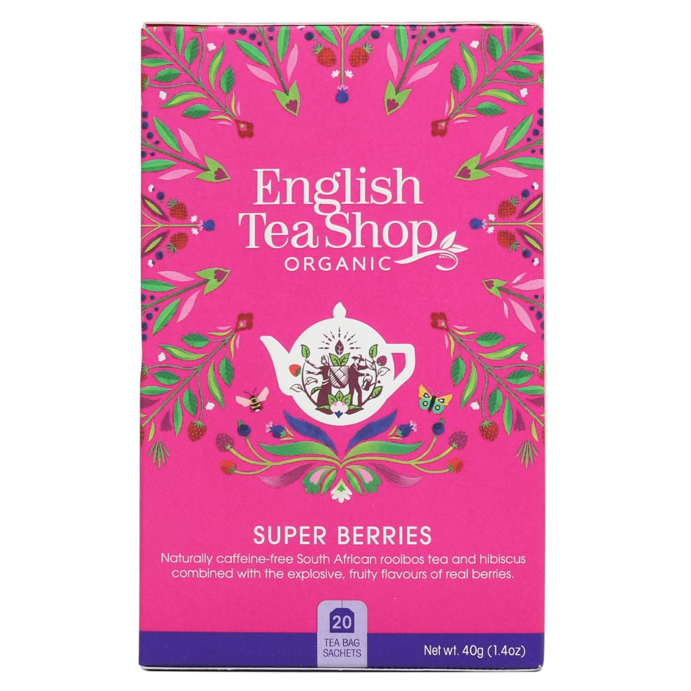 English Tea Shop, Herbata Super Berries, 20 saszetek