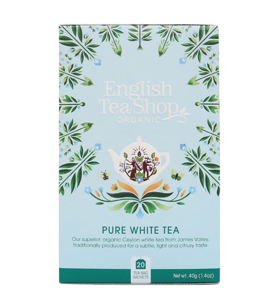 English Tea Shop, Herbata Pure White Tea, 20 saszetek