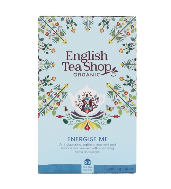 English Tea Shop, Herbata Wellness, Energize Me, 20 saszetek