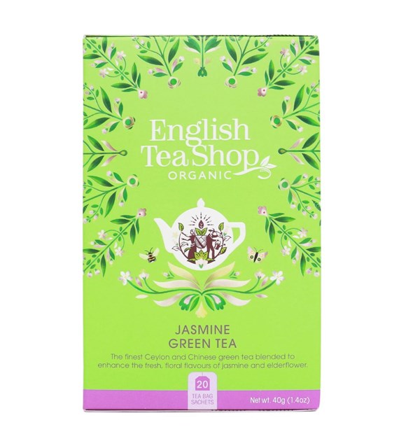 English Tea Shop, Herbata Jasmine Green Tea, 20 saszetek