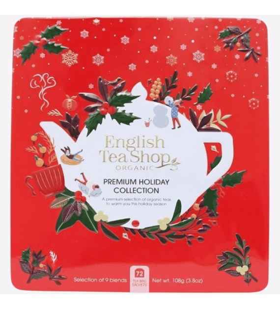English Tea Shop, Zestaw herbatek w czerwonej puszcze, 72 saszetki