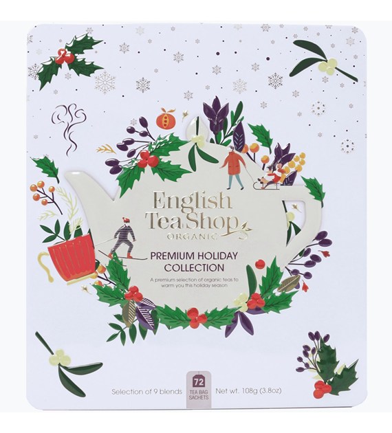 English Tea Shop, Herbata BIO WHITE TIN, 72 saszetki