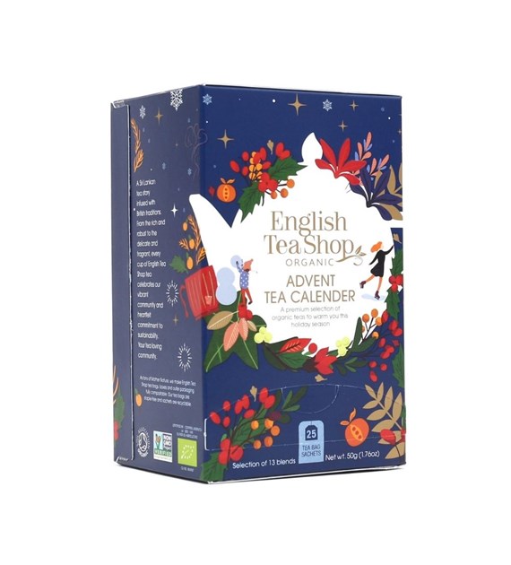 English Tea Shop, Kalendarz adwentowy, Advent Calendar, 25 saszetek