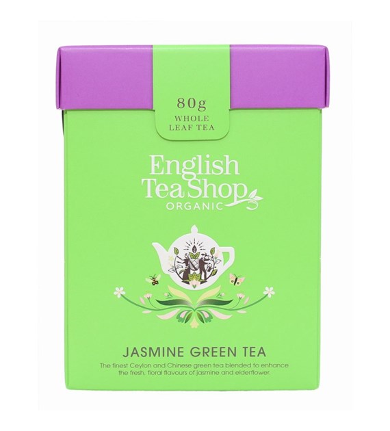 English Tea Shop, Herbata sypana, Jasmine Green Tea, 80 g