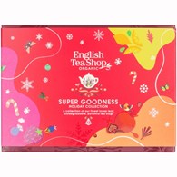English Tea Shop, Prezentowy zestaw herbat BIO, Holiday Super Goodness, 3 smaki, 12 piramidek