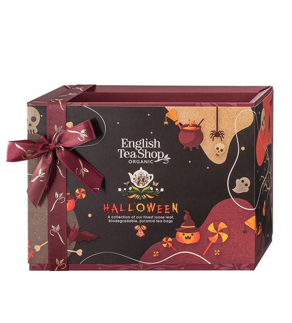 English Tea Shop, Zestaw Halloween z herbatami, 12 saszetek
