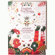 English Tea Shop, Kalendarz adwentowy, Tea Book, 25 piramidek z ekologicznymi herbatami i herbatkami w 13 różnych smakach
