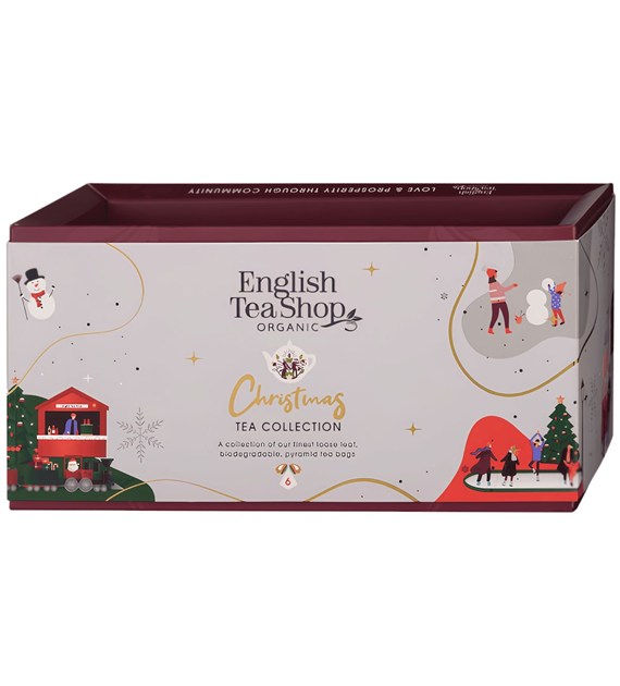 English Tea Shop, Herbata BIO, White Wonders, zestaw 6 piramidek w 6 różnych smakach