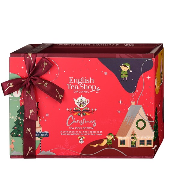 English Tea Shop, Zestaw BIO herbat idealny na prezent, Red Wonders, 6 smaków, 12 piramidek