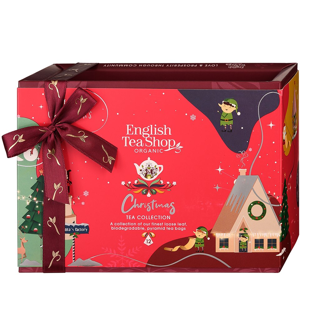 English Tea Shop, Zestaw BIO herbat idealny na prezent, Red Wonders, 6 smaków, 12 piramidek