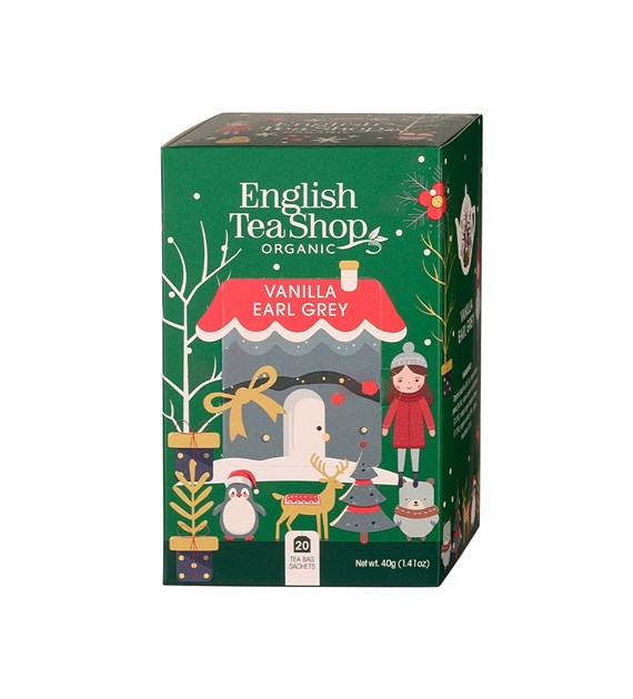 English Tea Shop, BIO Herbata Vanilla Earl Grey, możliwość wpisania dedykacji, 20 saszetek