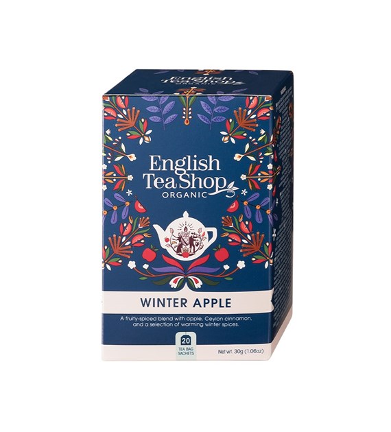 English Tea Shop, BIO Herbata Winter Apple, 20 saszetek