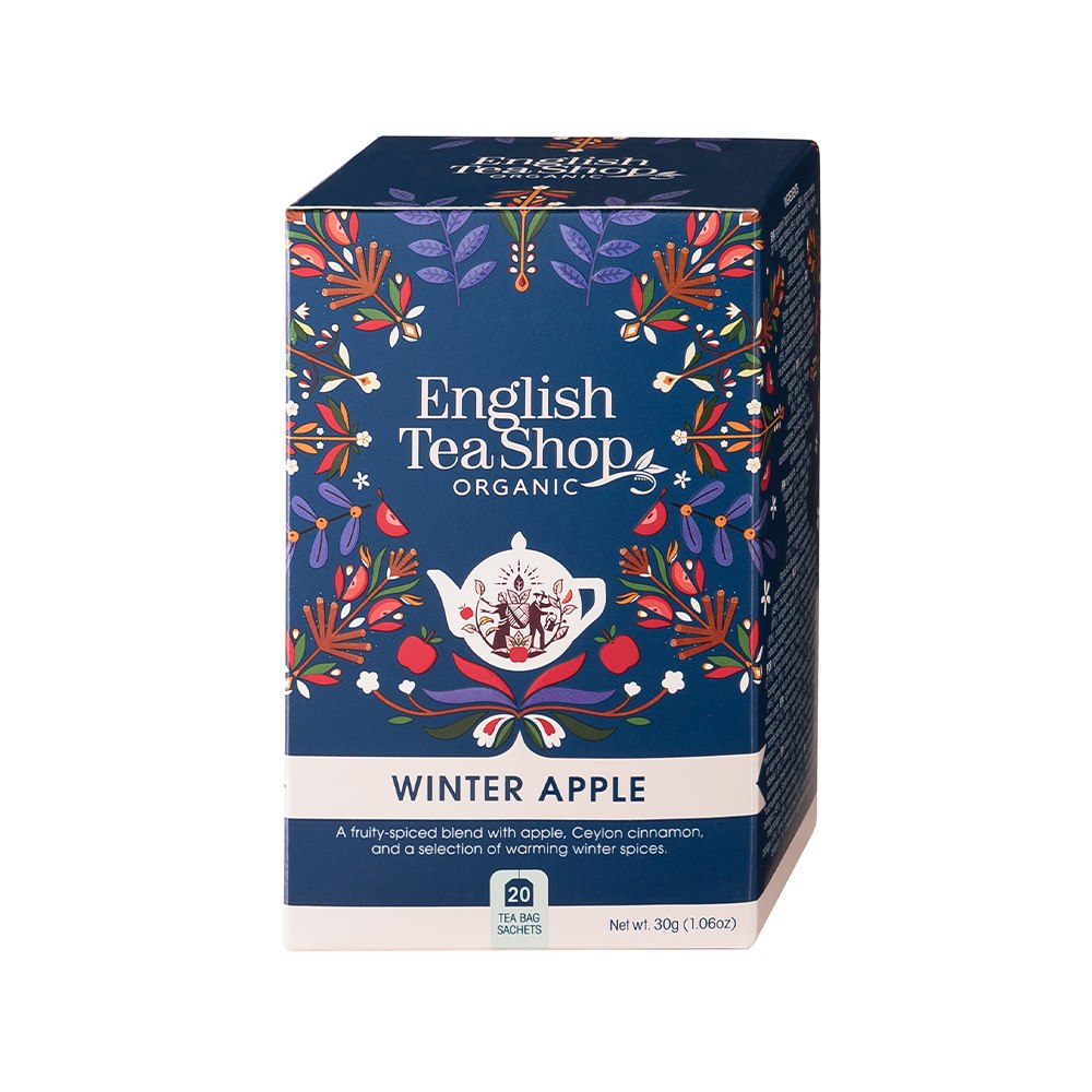 English Tea Shop, BIO Herbata Winter Apple, 20 saszetek