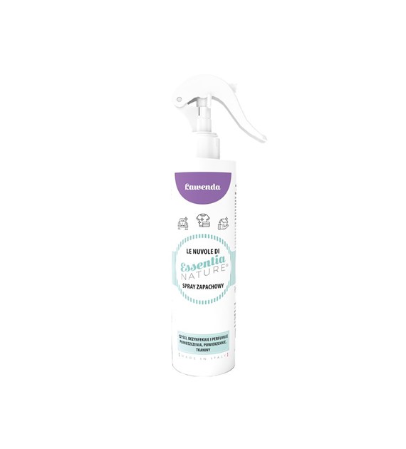 Essentia Nature, Odświeżacz w sprayu do tkanin i wnętrz, Lawenda, 250 ml