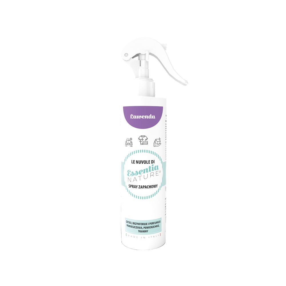 Essentia Nature, Odświeżacz w sprayu do tkanin i wnętrz, Lawenda, 250 ml