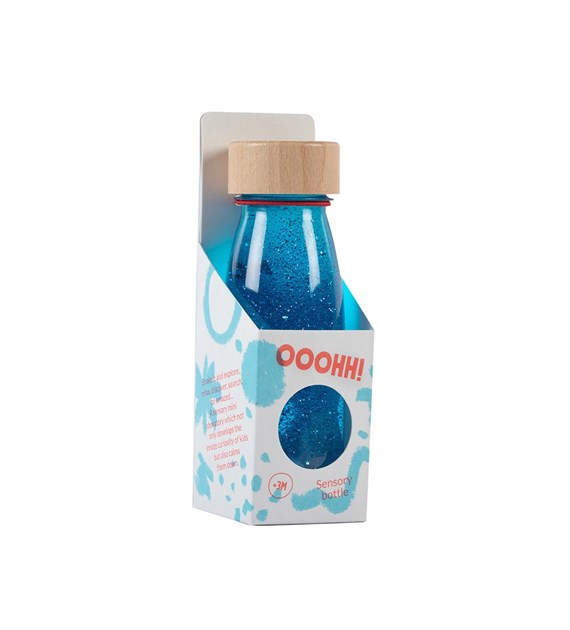 Petit Boum, Butelka sensoryczna FLOAT niebieska