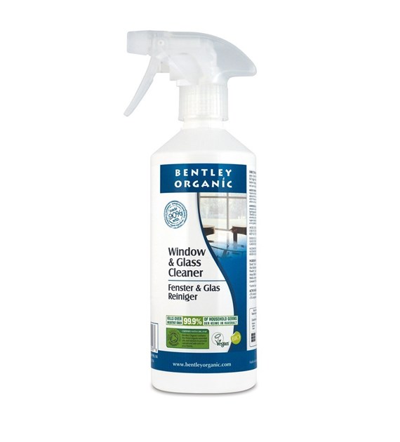 Bentley Organic, Spray do mycia szyb i luster, cytrusowy, 500 ml