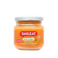 Smileat, BIO Deser z jabłkami, marchewką i pomarańczą 6m+, 130g