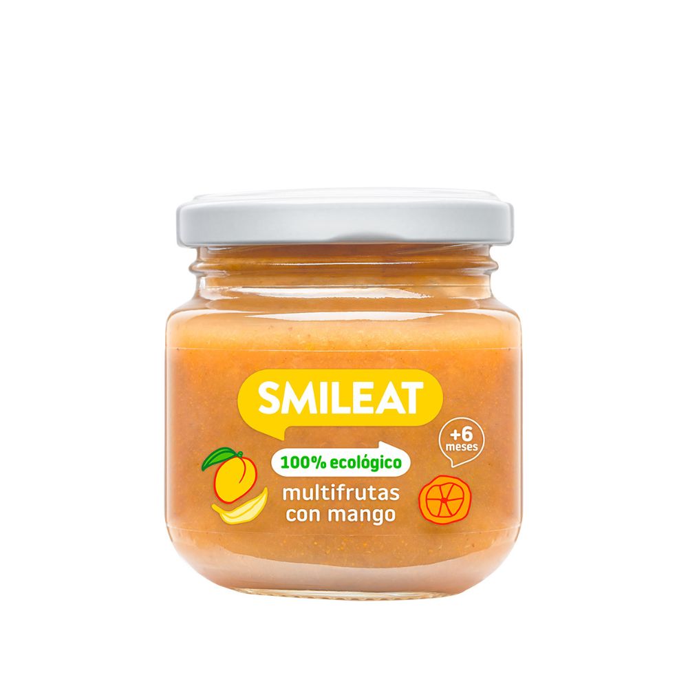 Smileat, BIO Deser wieloowocowy z mango 6m+, 130g