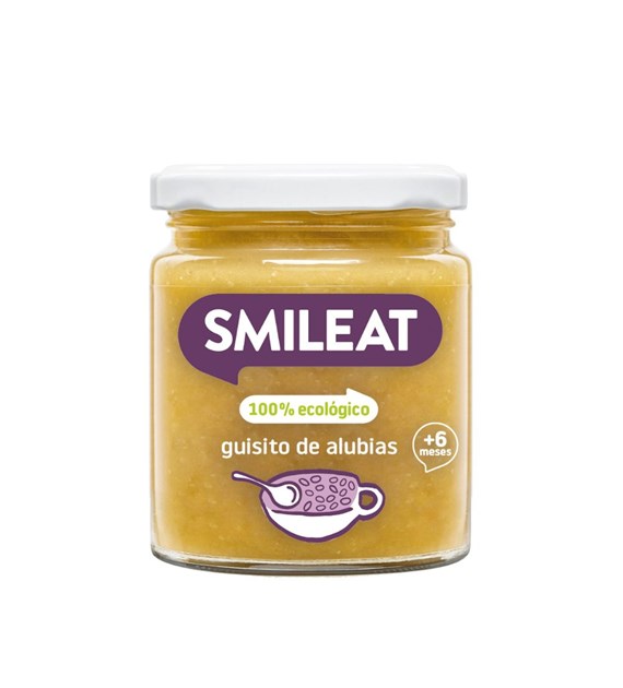 Smileat, BIO Słoiczek z gulaszem z fasoli 6m+, 230 g