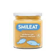 Smileat, Słoiczek z BIO warzywami, BIO basem i morszczukiem 6m+, 230g