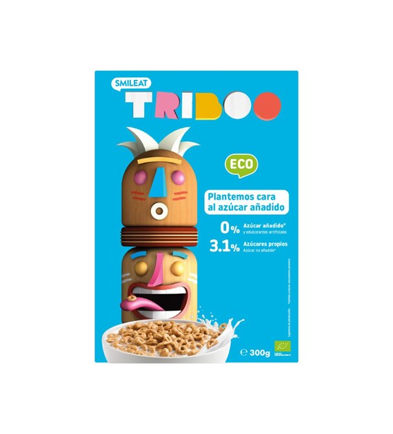 Smileat Triboo, BIO Płatki Śniadaniowe, 300g