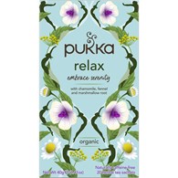 PUKKA, Herbata BIO Relax (rumianek, nasiona kopru, korzeń prawoślazu), 20 saszetek