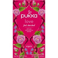 PUKKA, Herbata BIO LOVE (rumianek, róża, lawenda), 20 saszetek