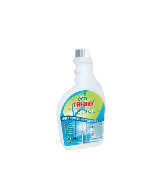 TRI-BIO, Uzupełnienie do spray'u do mycia okien i luster, REFILL, 500 ml