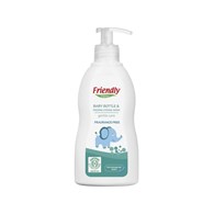 Friendly Organic, Bezzapachowy płyn do mycia butelek dziecięcych, 300 ml