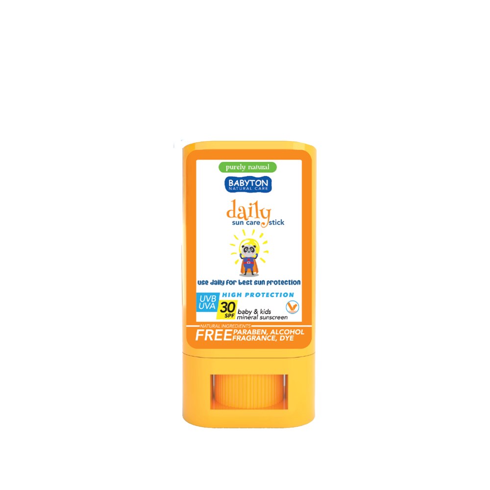 Babyton, Daily Sun Care, Krem z filtrem w sztyfcie, SPF 30, bezpieczny od narodzin, 20 g